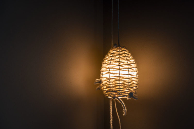 PICCOLA RIBELLE - lampada con filo bianco - immagine 7