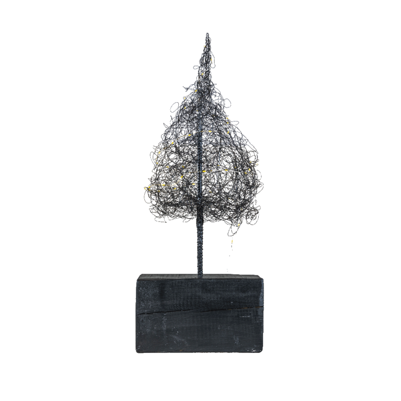 MISTERO - albero in filo di ferro