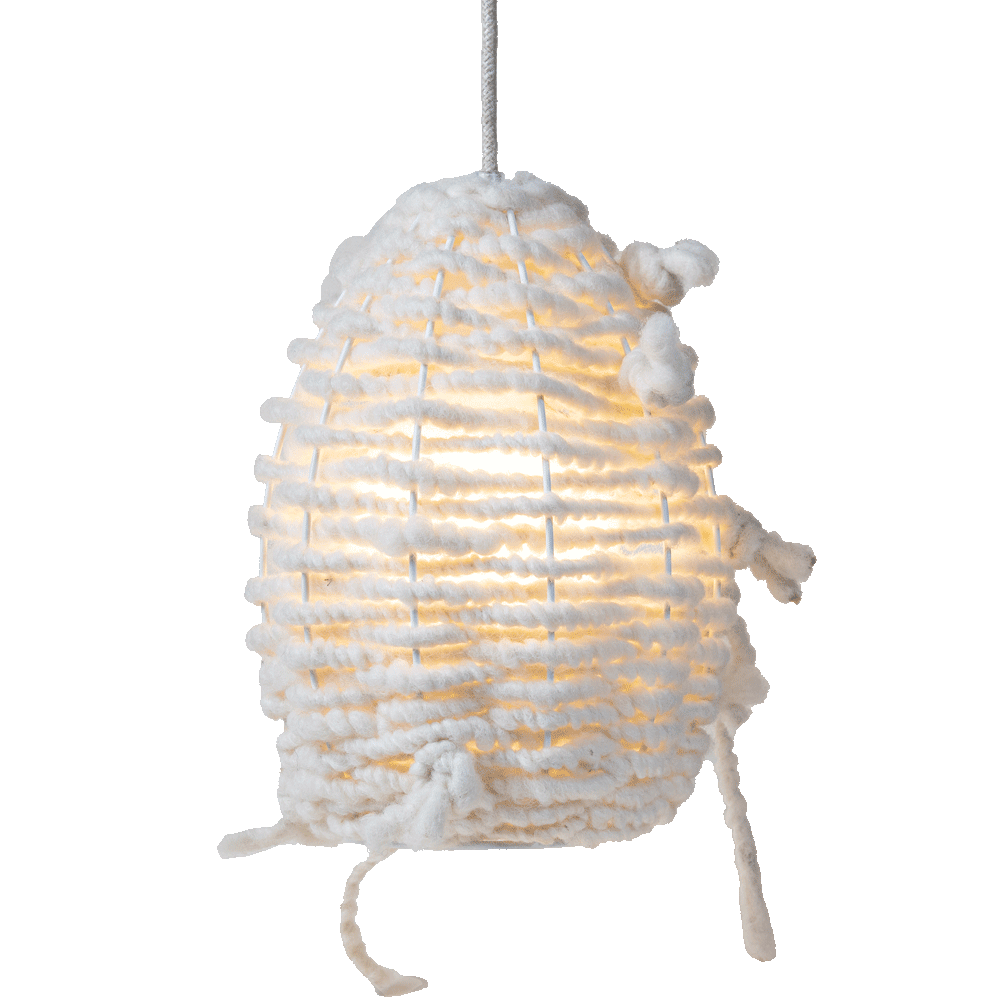 PICCOLA RIBELLE - lampada con filo bianco