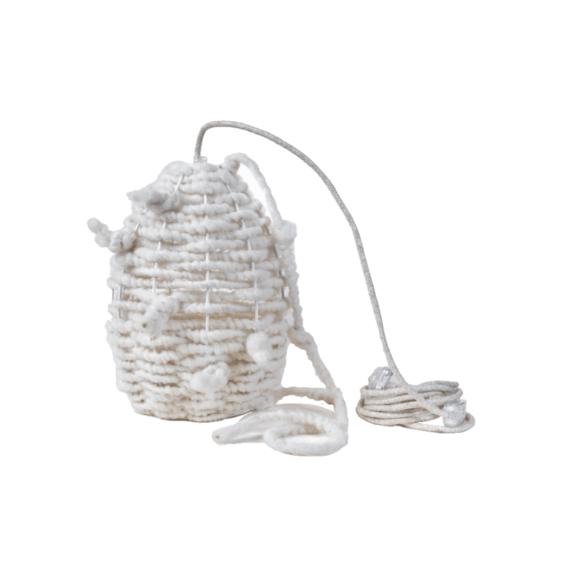 PICCOLA RIBELLE - lampada con filo bianco - immagine 2
